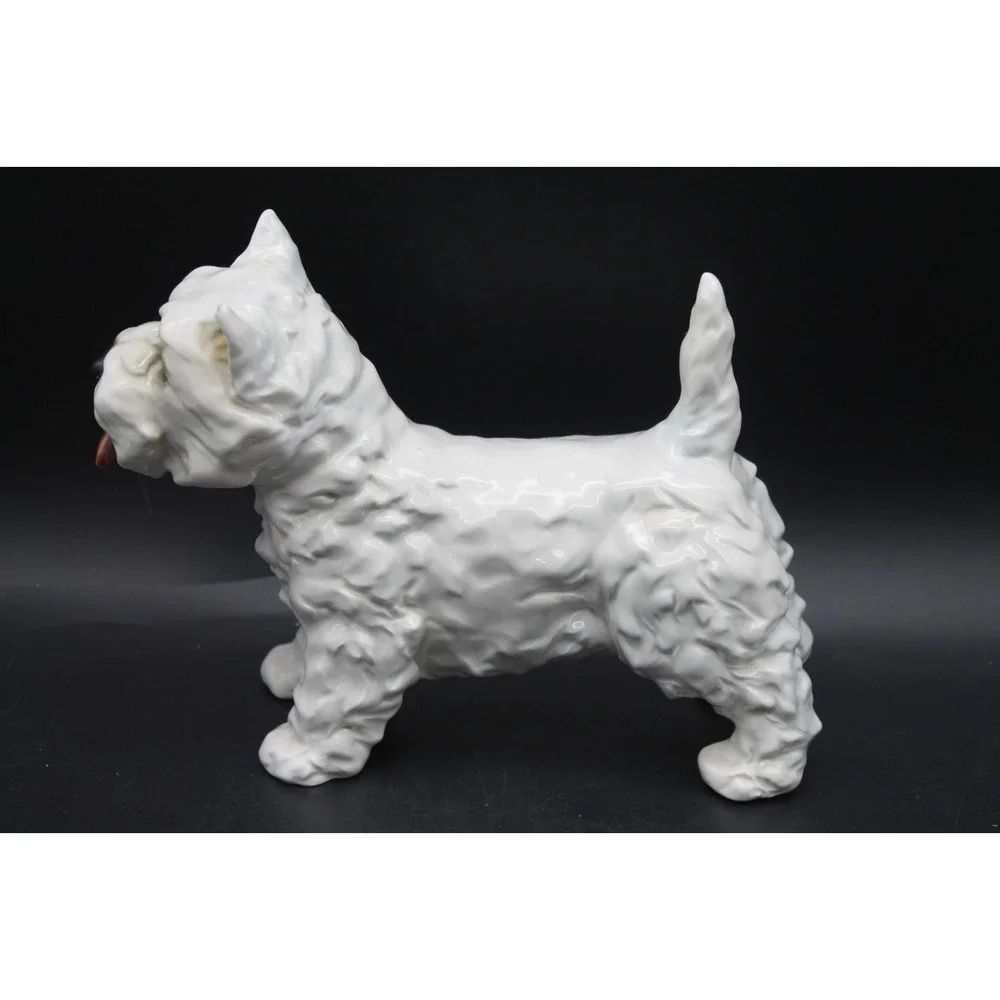 Goebel Germany West Highland Terrier Westie Dog Porcelain Figurine White Terrier